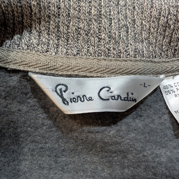Vintage Unique Pierre Cardin‎ Bomber Sweater - Picture 11 of 12